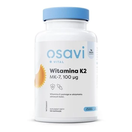 OSAVI Witamina K2 MK-7 100 mcg (120 kaps.)