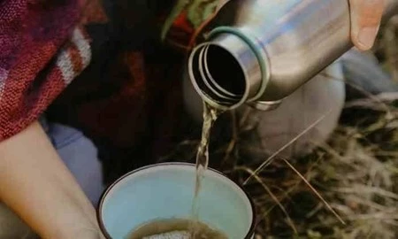 BB - Butelka termiczna 750 ml, turkusowa