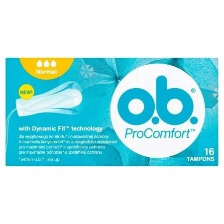 O.B. – ProComfort Normal, Tampony higieniczne – 16 szt.