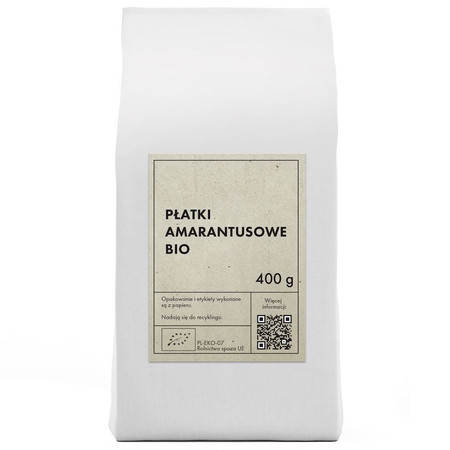 THE PLANET PŁATKI AMARANTUSOWE BIO 400 g