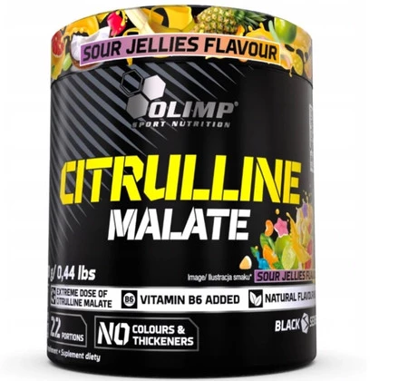 Olimp Citrulline Malate aminokwasy 200g smak owoce tropikalne