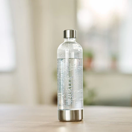 Brita Saturator sodaONE biały - system nagazowywania + cylinder BRITA CO₂ + butelka plastikowa 0,8l