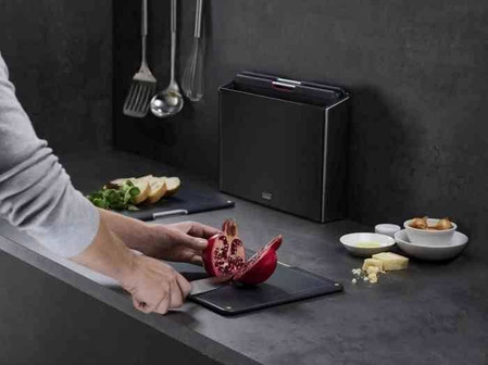 JJ - Zestaw 4 desek do krojenia Folio™ Steel Carbo