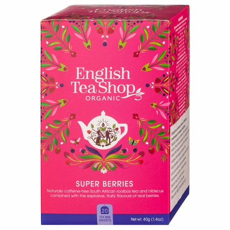 English Tea Shop, Herbata Super Berries, 20 saszetek