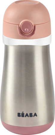 Beaba Bidon termiczny termobutelka 350 ml Old pink