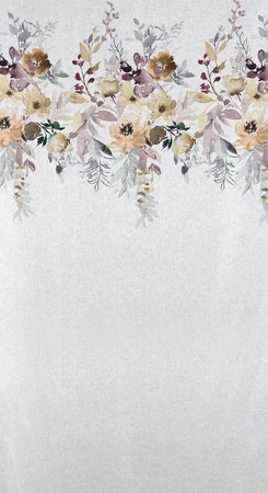 ZASŁONA GOTOWA D91 GRETA 140 X 250 CM BIAŁY