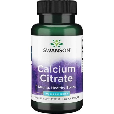 Calcium Citrate 200 mg (60 kaps.)