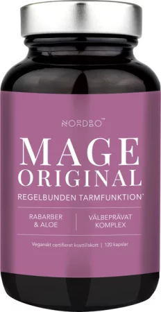 Nordbo, Stomach Original wsparcie pracy jelit 120 kaps.