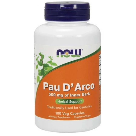 Now Foods Pau D’ Arco 500 mg 100 kaps.