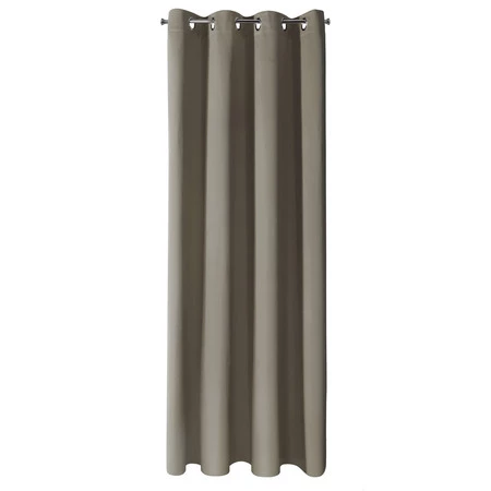 ZASŁONA GOTOWA LOGAN 135 X 250 CM CIEMNOBEŻOWY