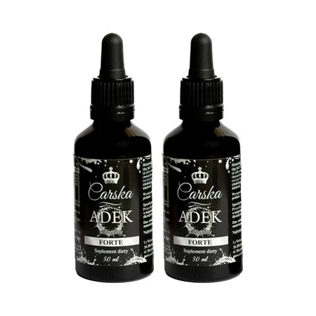 Zestaw 2x Carska ADEK FORTE 50 ml krople