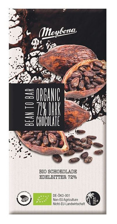 MEYBONA CZEKOLADA GORZKA 72 % BIO 100 g