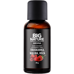 Big Nature Olejek zapachowy Truskawka, Malina i Róża 30g