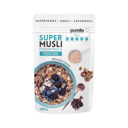 Purella Superfoods SuperMusli Koncentracja 200g