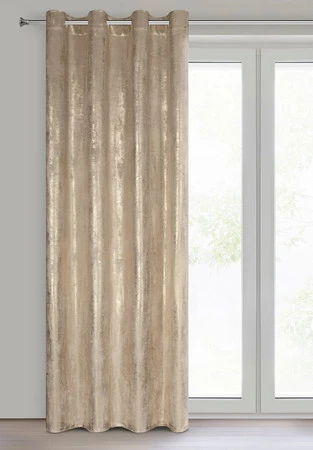 ZASŁONA GOTOWA RENIA 140 X 250 CM BEŻOWY