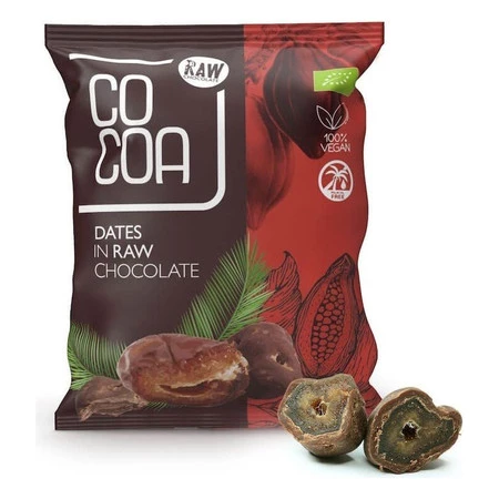 Cocoa Daktyle w surowej czekoladzie 50% BIO 70g