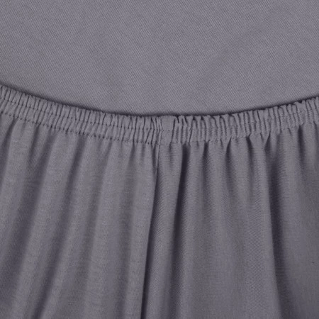 Prześcieradło Jersey3 90 x 200 x 25 cm, Ciemnostalowy