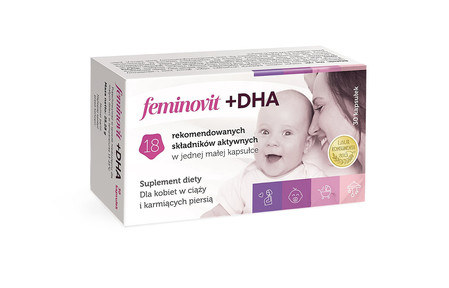 Feminovit + DHA 30 kaps. KRÓTKA DATA 2026-10-31