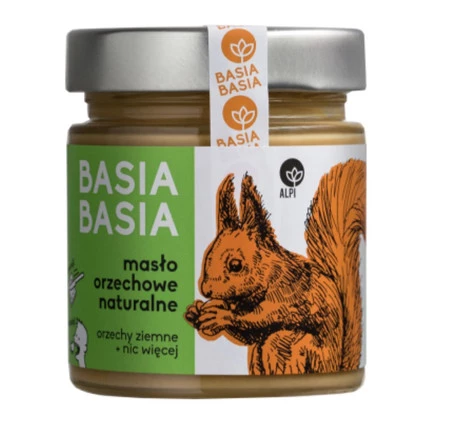 Pięć Przemian krem orzechowy naturalny 210g Basia