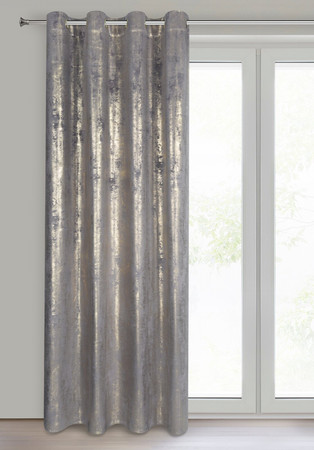 ZASŁONA GOTOWA RENIA 140 X 250 CM STALOWY