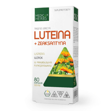 Medica Herbs Luteina + Zeaksantyna80 kaps.