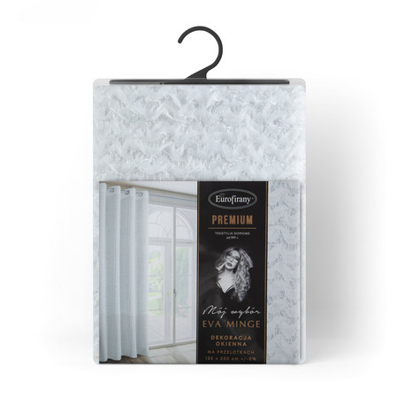 ZASŁONA GOTOWA TIFFANY 135 X 250 CM BIAŁY