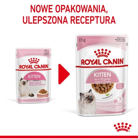 ROYAL CANIN KITTEN w sosie 85g