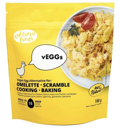 Cultured Foods − vEGGs, zamiennik jajek − 180 g
