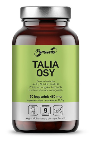 Panaseus Talia osy 50 kapsułek odchudzanie