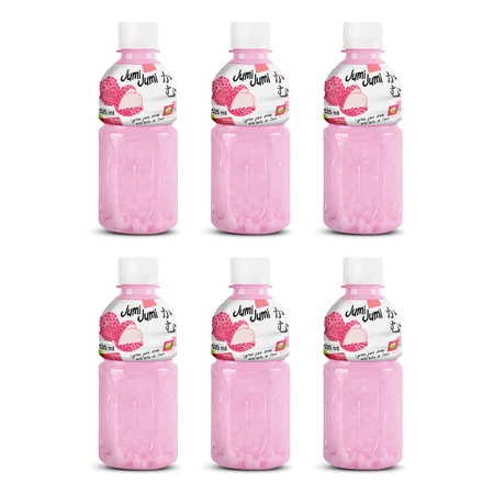 Zestaw 6x Jumi Jumi Napój liczi z nata de coco 320 ml