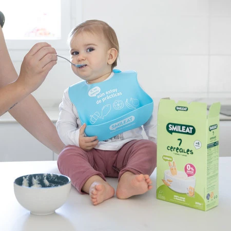 Smileat, BIO Kaszka dla niemowląt 7 zbóż 6m+, 200g