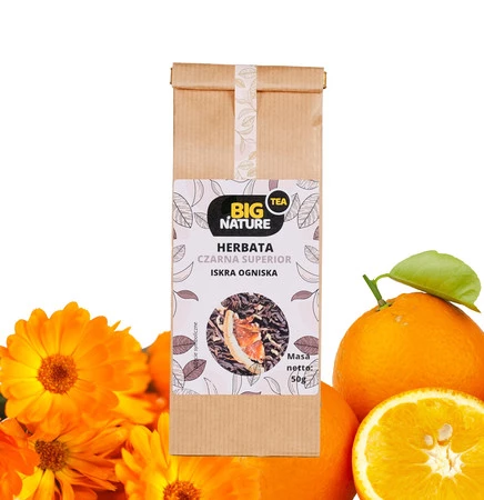 Herbata czarna SUPERIOR ISKRA OGNISKA 50g