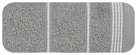 Ręcznik Mira (06), 30 x 50 cm, Stalowy