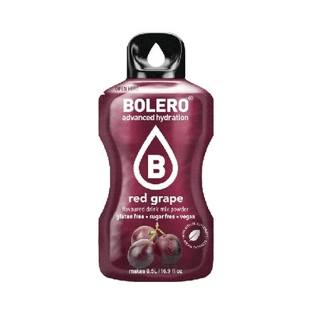 Bolero 3g Red Grape napój w proszku bez cukru
