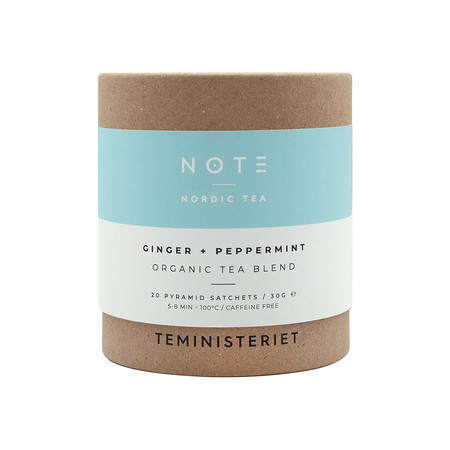 Teministeriet - NOTE Ginger Peppermint Organic - Herbata 20 Torebek