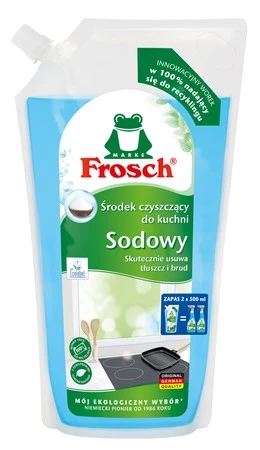 Frosch Sodowy środek czyszczący do kuchni - worek 1000ml