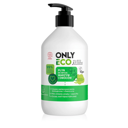 OnlyEco - PŁYN DO MYCIA OWOCÓW I WARZYW - 500 ml