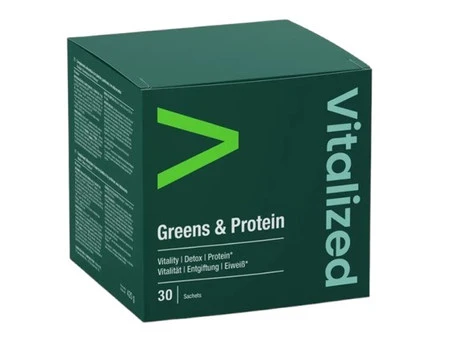 VITALIZED Greens & Protein (30 sasz.)