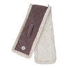 Lodger Dwuwarstwowy szaliczek z polaru wrzosowy Fleece Mauve
