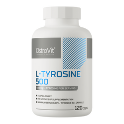 OstroVit L-Tyrozyna 500 mg Aminokwas 120 kaps.