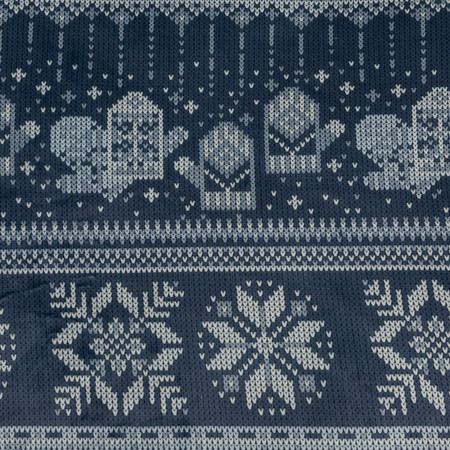 Koc Sherpa 150x200 skandynawski niebieski
