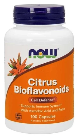 Bioflawonoidy Cytrusowe + Witamina C + Rutyna (100 kaps.)