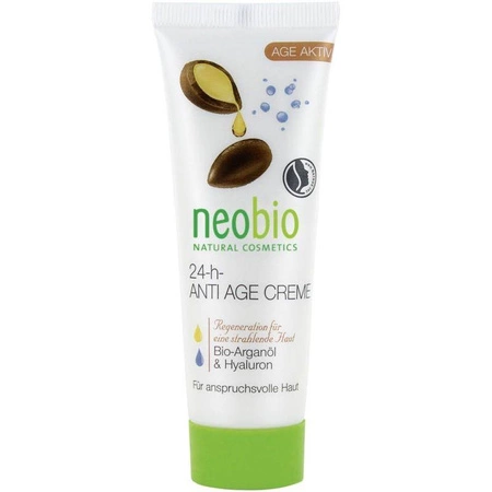Neobio − Krem anti-age 24h z olejkiem arganowym − 50 ml