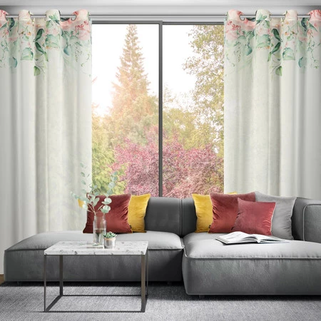 ZASŁONA GOTOWA ALORA 135 X 250 CM BIAŁY