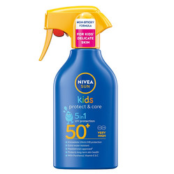 Sun Kids Protect & Care spray do opalania dla dzieci z bardzo wysoką ochroną SPF50+ 250ml