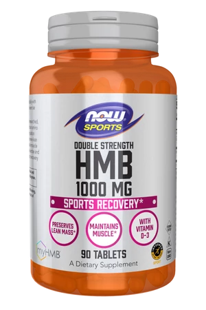 NOW FOODS HMB 1000 mg - 90 tabl.