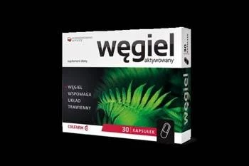 Colfarm Węgiel Aktywowany 30 Kaps.