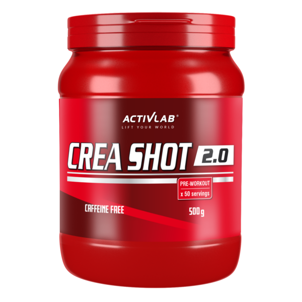 ACTIVLAB CREASHOT 2.0 przedtreningówka 500g smak pomarańcza - Nabea.pl