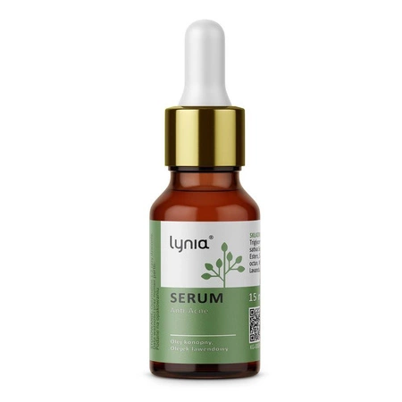 Serum anti-acne z olejem konopnym i lawendowym