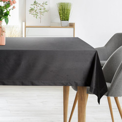OBRUS MELINDA 140 X 220 CM CZARNY